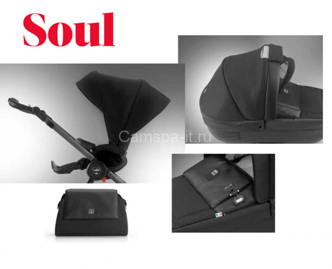 Коляска 3 в 1 Cam Techno Soul (Техно Соул) цвет 502 Коляска 3 в 1 Cam Techno Soul (Техно Соул) цвет 502