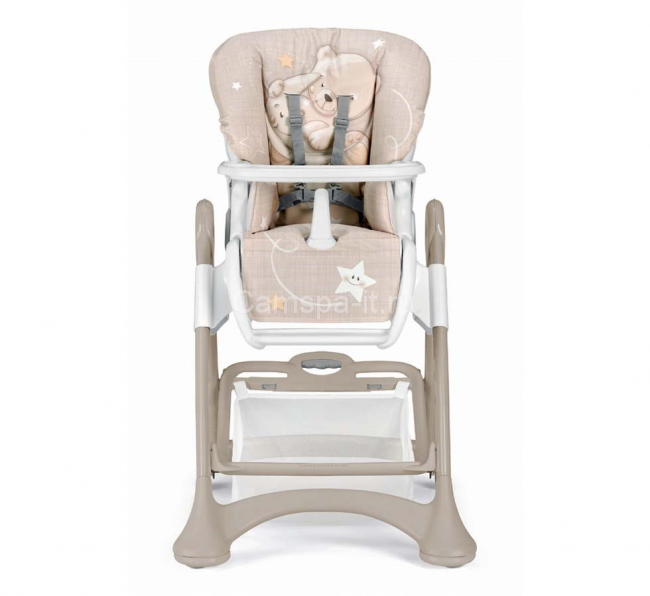 Стул для кормления Campione (Кампионе) цвет 261 бежевый с мишкой Стул для кормления Campione (Кампионе) цвет 261 бежевый с мишкой