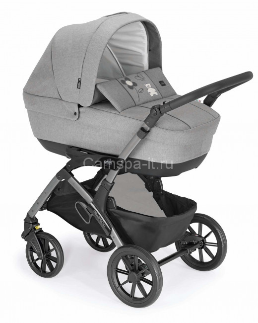 Коляска 2 в 1 Cam Dinamico Up Duetto (Динамико Ап Изи ) цвет 992 серый с вышивкой Коляска 2 в 1 Cam Dinamico Up Duetto (Динамико Ап Изи ) цвет 992 серый с вышивкой