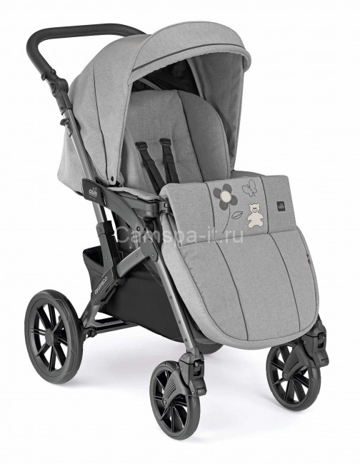 Коляска 2 в 1 Cam Dinamico Up Duetto (Динамико Ап Изи ) цвет 992 серый с вышивкой Коляска 2 в 1 Cam Dinamico Up Duetto (Динамико Ап Изи ) цвет 992 серый с вышивкой