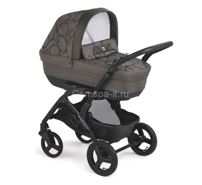 Коляска 3 в 1 Cam Dinamico Up (Динамико Ап) Smart цвет 916 optical antracite