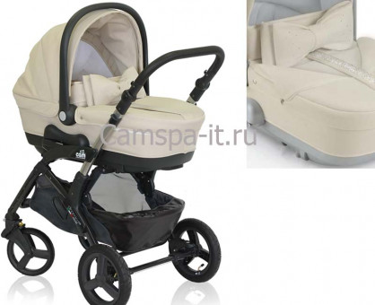 Коляска 3 в 1 Cam Dinamico Up Elite (Динамико Ап Элит) цвет 095 с кристаллами
