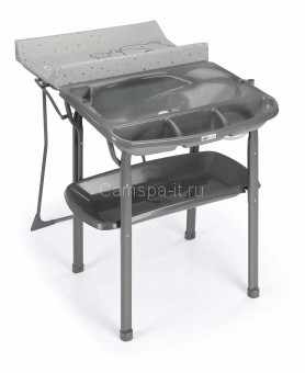 Пеленальный столик Cam Aqua Spa (Аква Спа) цвет 265 серый с кроликом