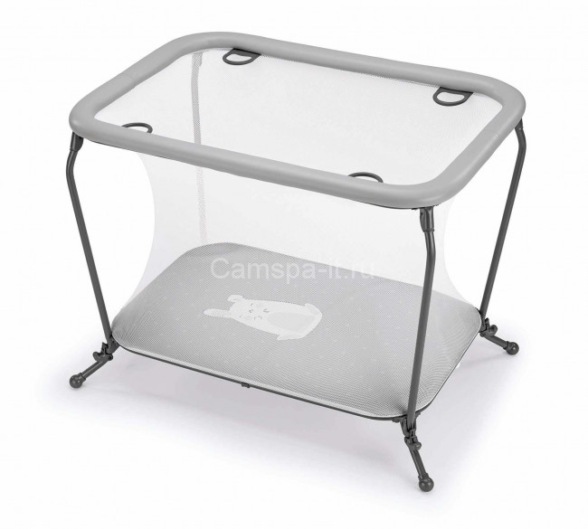 Манеж Cam Lusso (Луссо) цвет 265 серый с кроликом Манеж Cam Lusso (Луссо) цвет 265 серый с кроликом