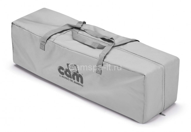 Манеж-кровать Cam Sonno (Сонно) цвет 247 серый с мишкой