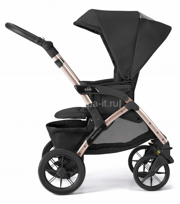 Коляска 3 в 1 Cam Dinamico Up (Динамико Ап) Rover цвет 986 черный