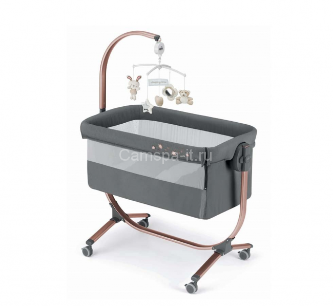 Колыбель Cam Cullami цвет 163 антрацит со звездочками
